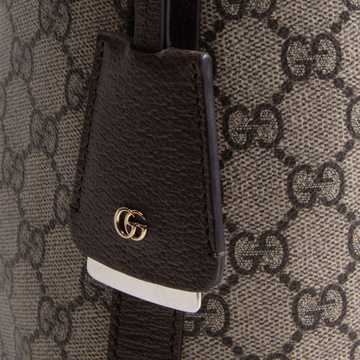 GUCCI GG Supreme Ophidia Large Shoulder Bag w/ Pouch