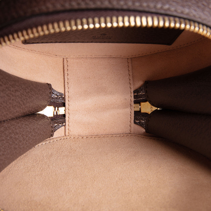 GUCCI GG Supreme Ophidia Round Top Handle