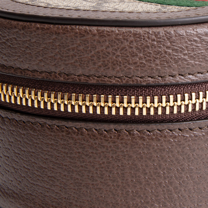 GUCCI GG Supreme Ophidia Round Top Handle