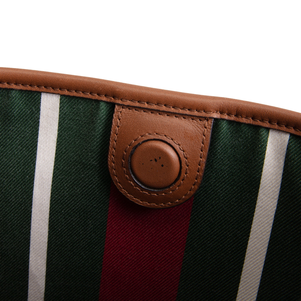 GUCCI GG Supreme Emblem Small Bucket Bag