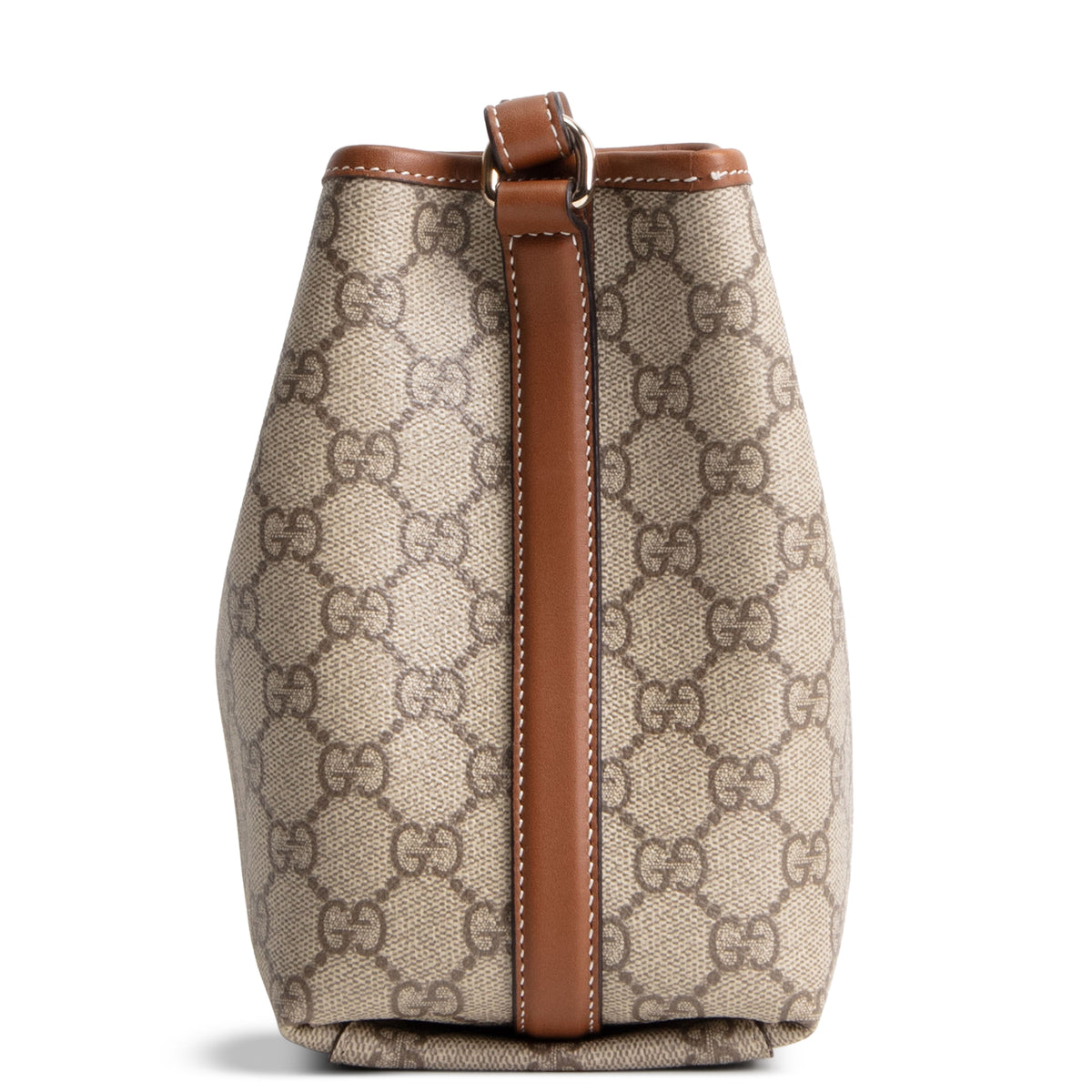 GUCCI GG Supreme Emblem Small Bucket Bag