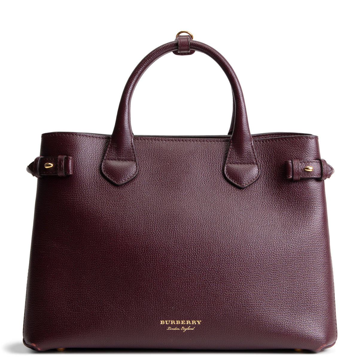 BURBERRY House Check Banner Tote - Medium