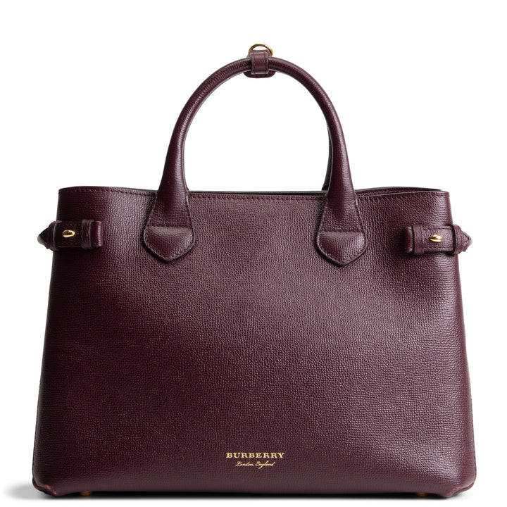 BURBERRY House Check Banner Tote - Medium