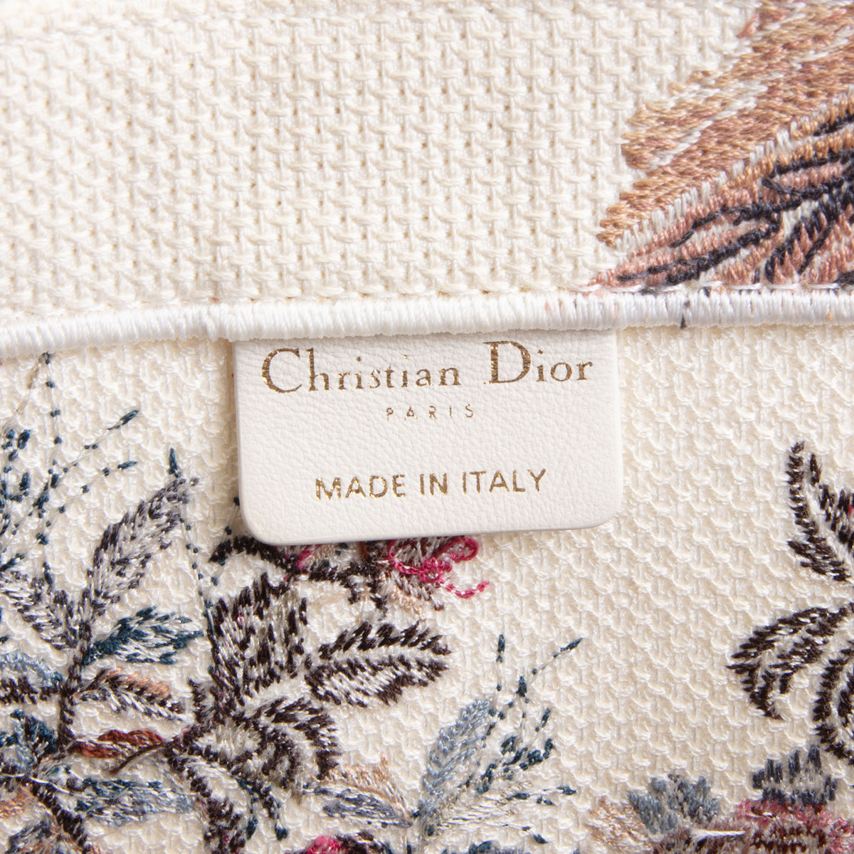 DIOR Book Tote Jardin D&