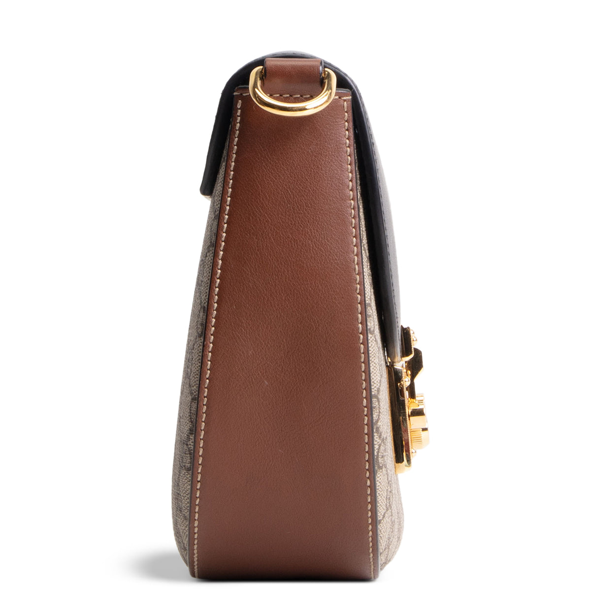 GUCCI GG Supreme Web Padlock Messenger - Medium