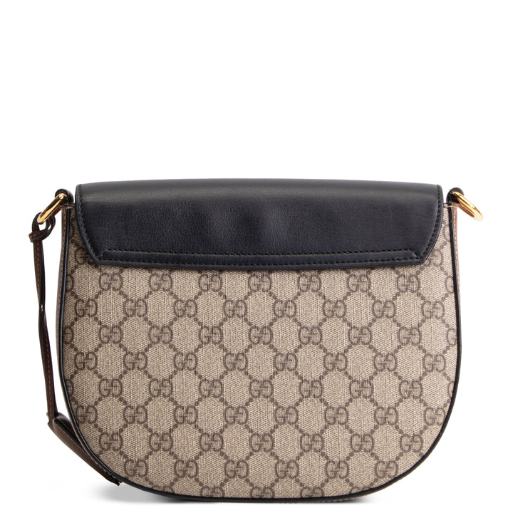 GUCCI GG Supreme Web Padlock Messenger - Medium