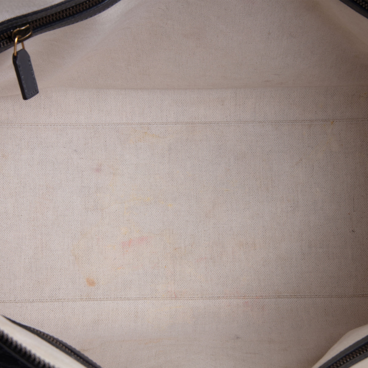 GUCCI GG Canvas XL Bauletto Duffle Bag