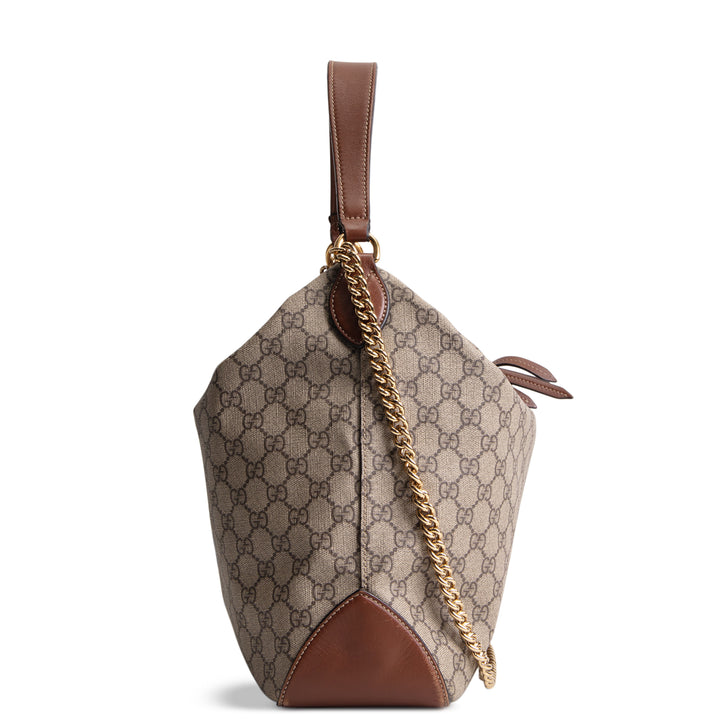 GUCCI GG Supreme Linea Hobo