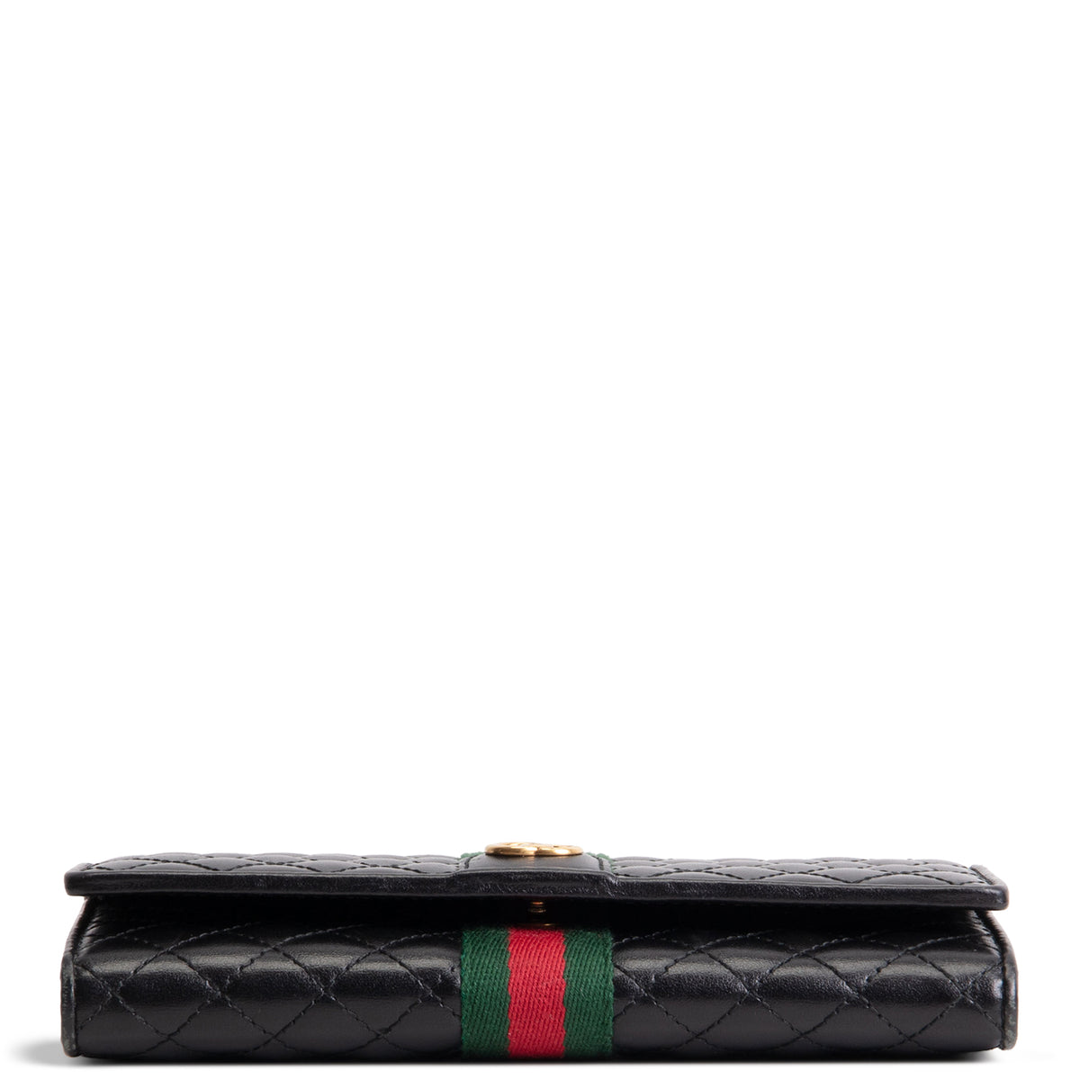 GUCCI Web Trapuntata GG Continental Wallet