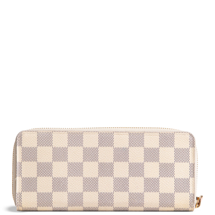 LOUIS VUITTON Clemence Wallet - Damier Azur OUTLET FINAL SALE