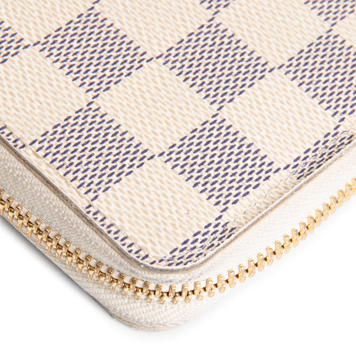 LOUIS VUITTON Clemence Wallet - Damier Azur OUTLET FINAL SALE