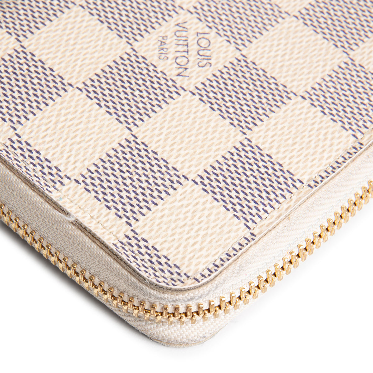 LOUIS VUITTON Clemence Wallet - Damier Azur OUTLET FINAL SALE