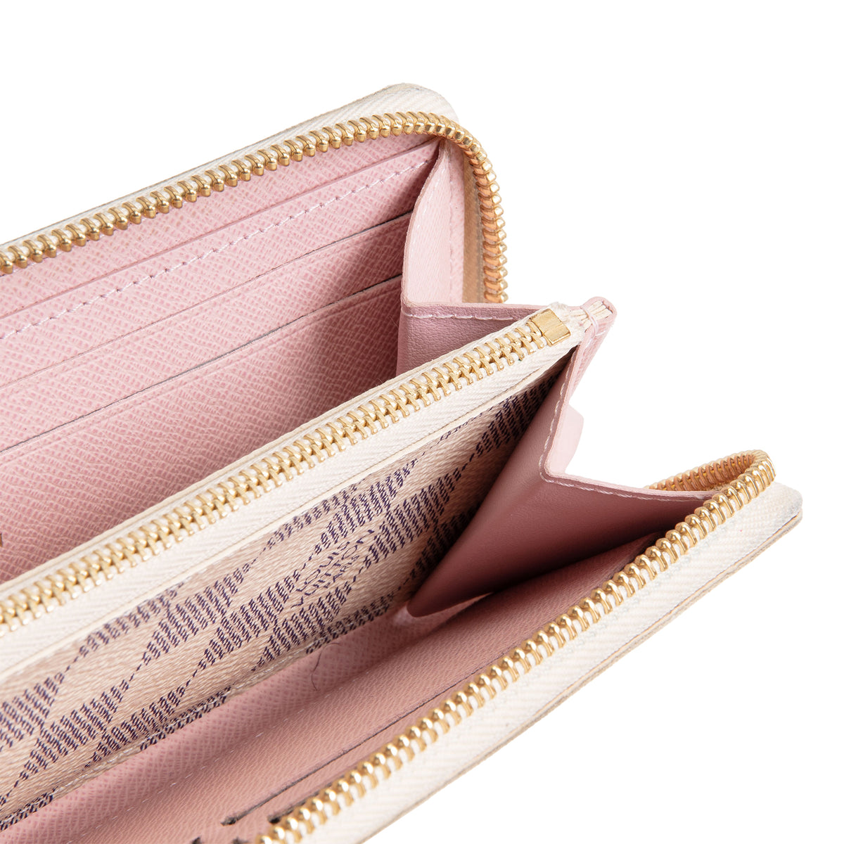 LOUIS VUITTON Clemence Wallet - Damier Azur OUTLET FINAL SALE