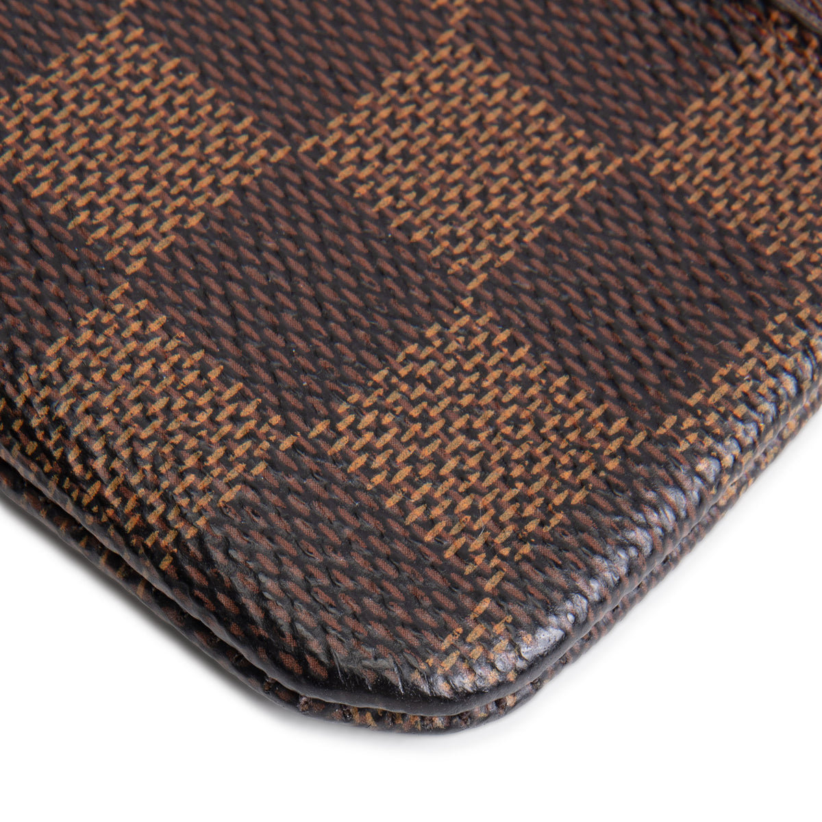LOUIS VUITTON Key Pouch - Damier Ebene Vintage OUTLET FINAL SALE