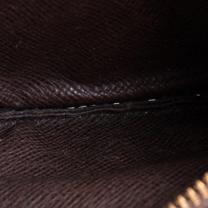 LOUIS VUITTON Key Pouch - Damier Ebene Vintage OUTLET FINAL SALE