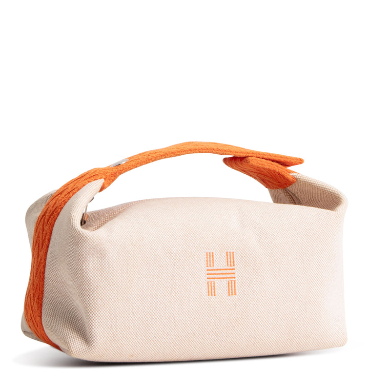 HERMES Canvas Bride-a-Brac Pouch