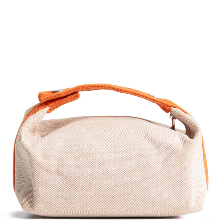 HERMES Canvas Bride-a-Brac Pouch