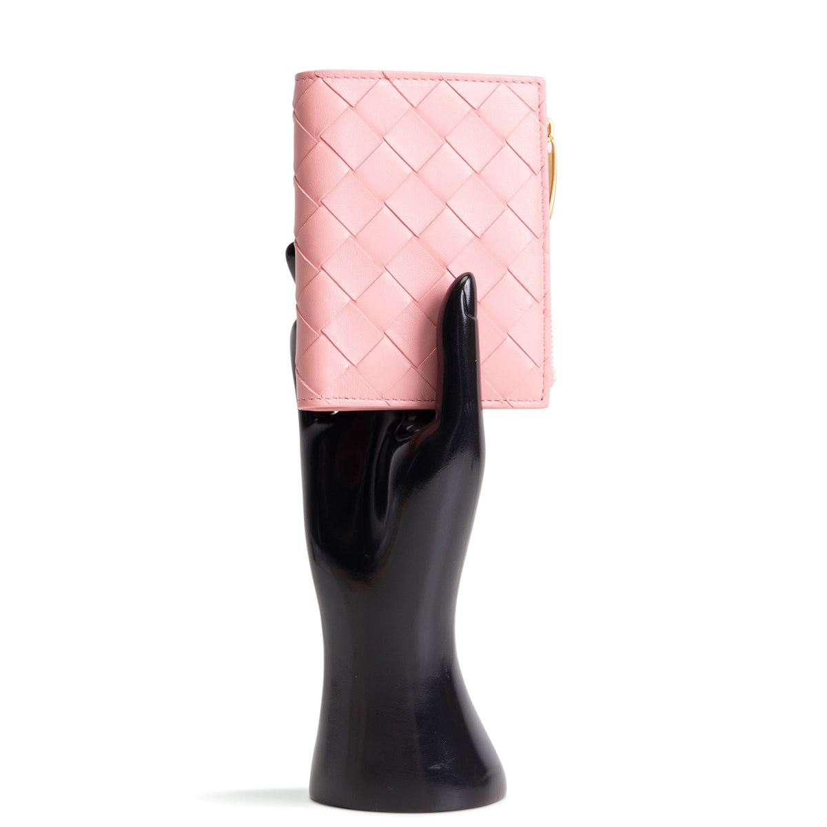 BOTTEGA VENETA Intrecciato Bifold Wallet - Blush/Pink