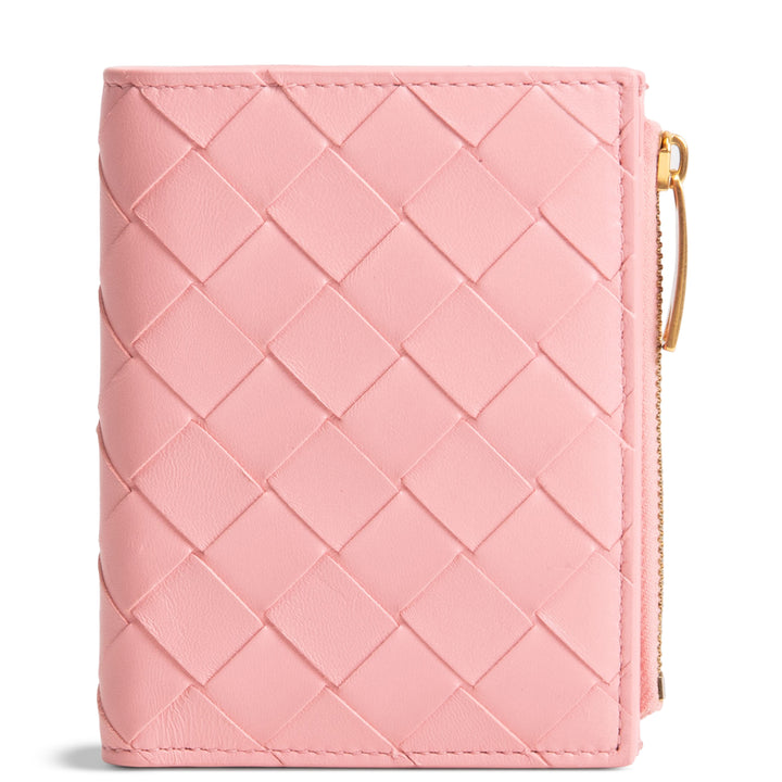 BOTTEGA VENETA Intrecciato Bifold Wallet - Blush/Pink