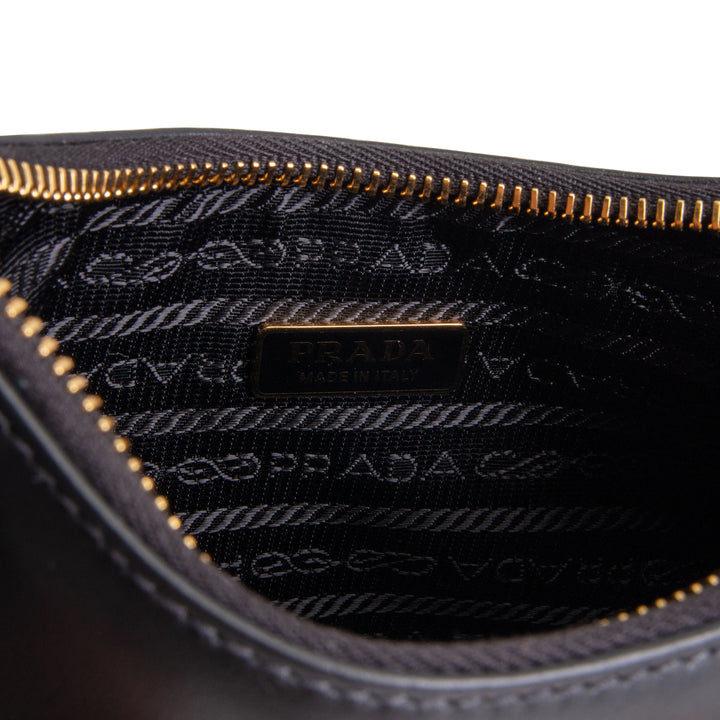 PRADA Saffiano Leather Re-Edition 2005 - Black/Gold