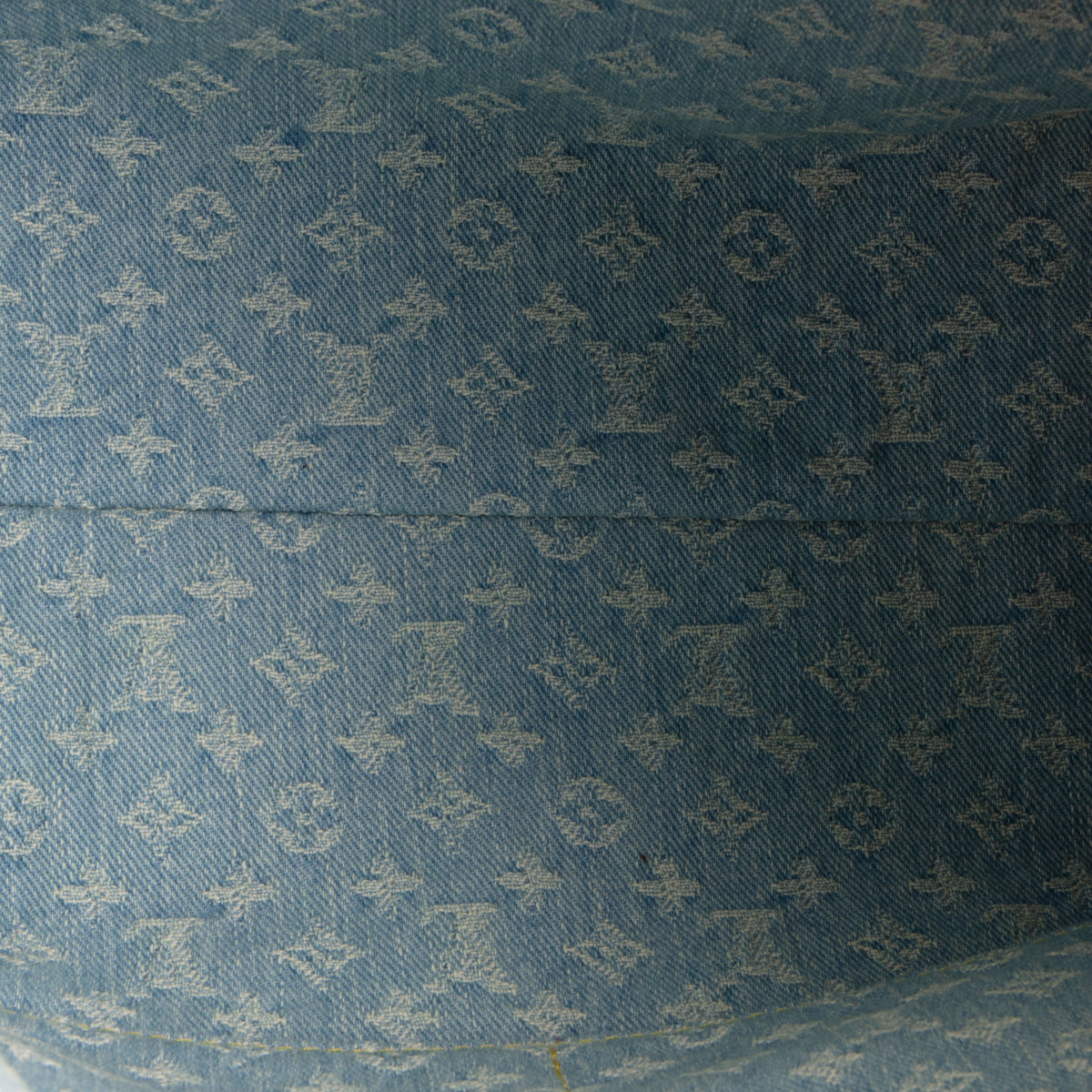 LOUIS VUITTON Monogram Denim Carryall PM w/ Pouch - Skyblue