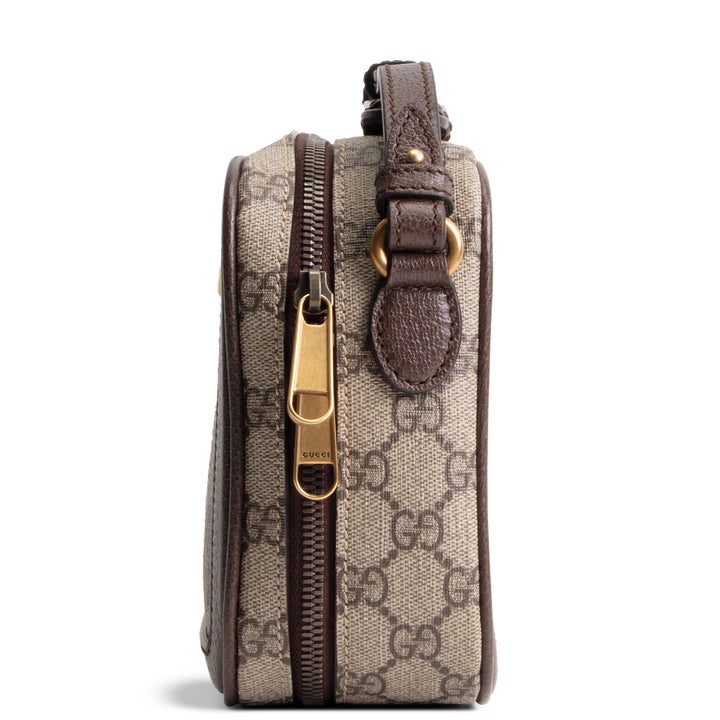 GUCCI GG Supreme Ophidia Top Handle Crossbody