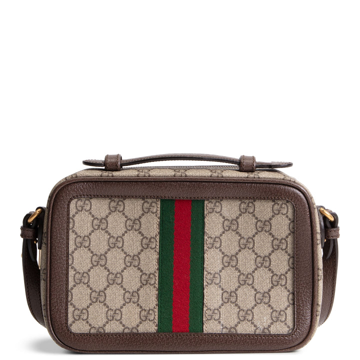 GUCCI GG Supreme Ophidia Top Handle Crossbody