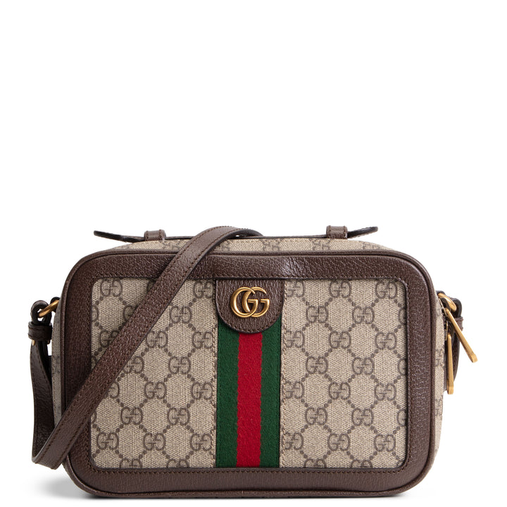 GUCCI GG Supreme Ophidia Top Handle Crossbody