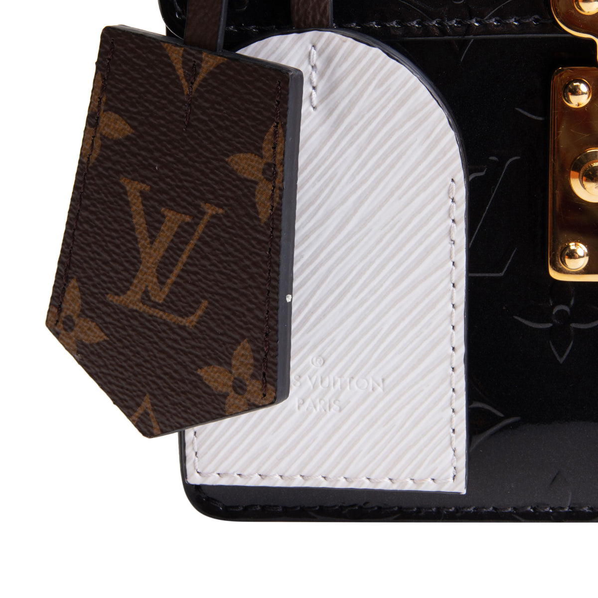 LOUIS VUITTON Vernis Epi Monogram Spring Street - Black
