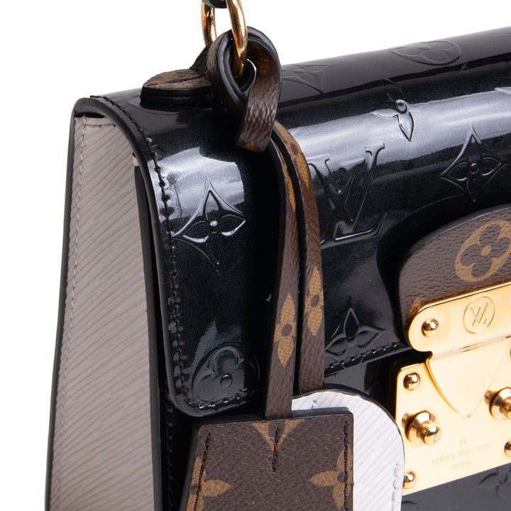 LOUIS VUITTON Vernis Epi Monogram Spring Street - Black
