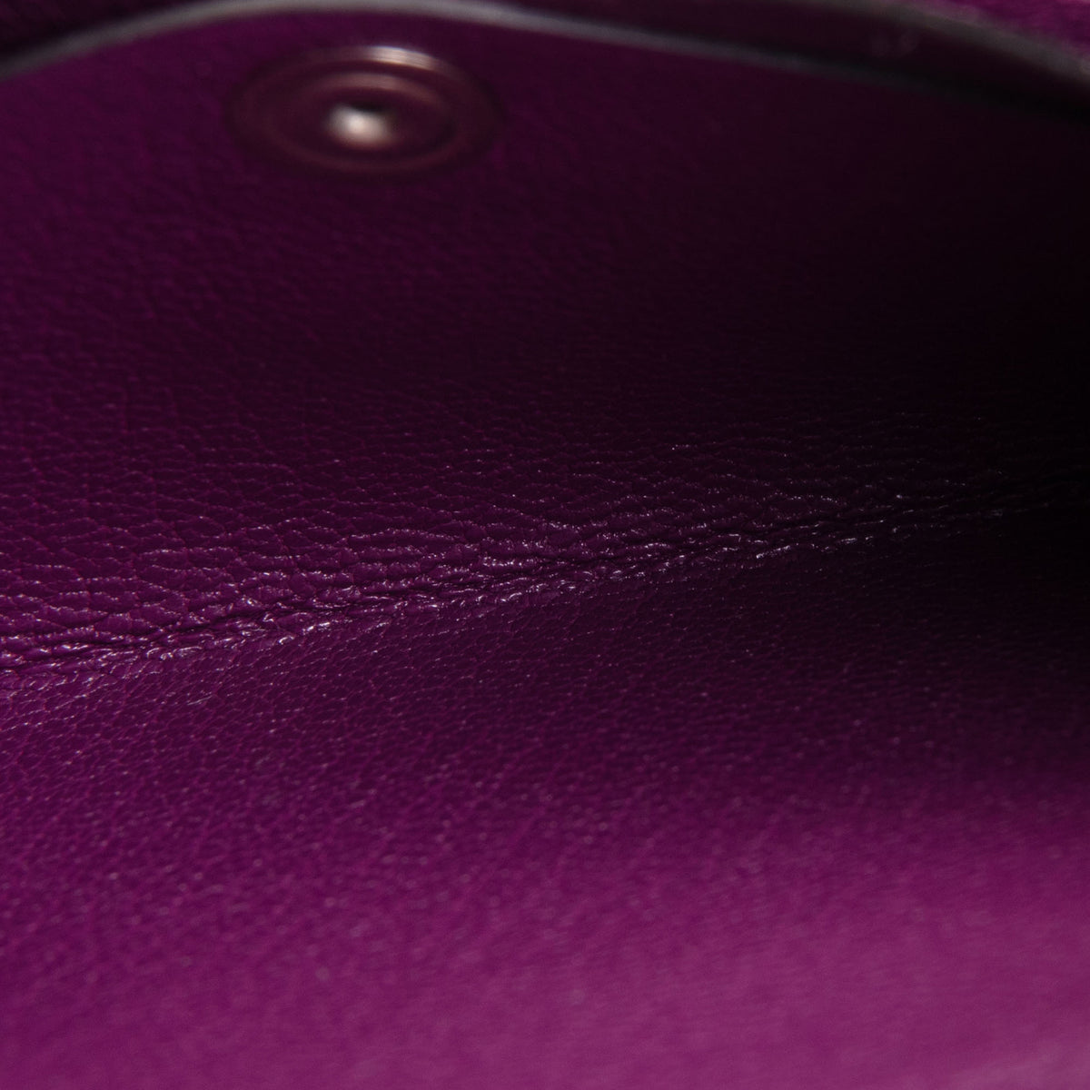 HERMES Calvi Duo Card Holder - Purple