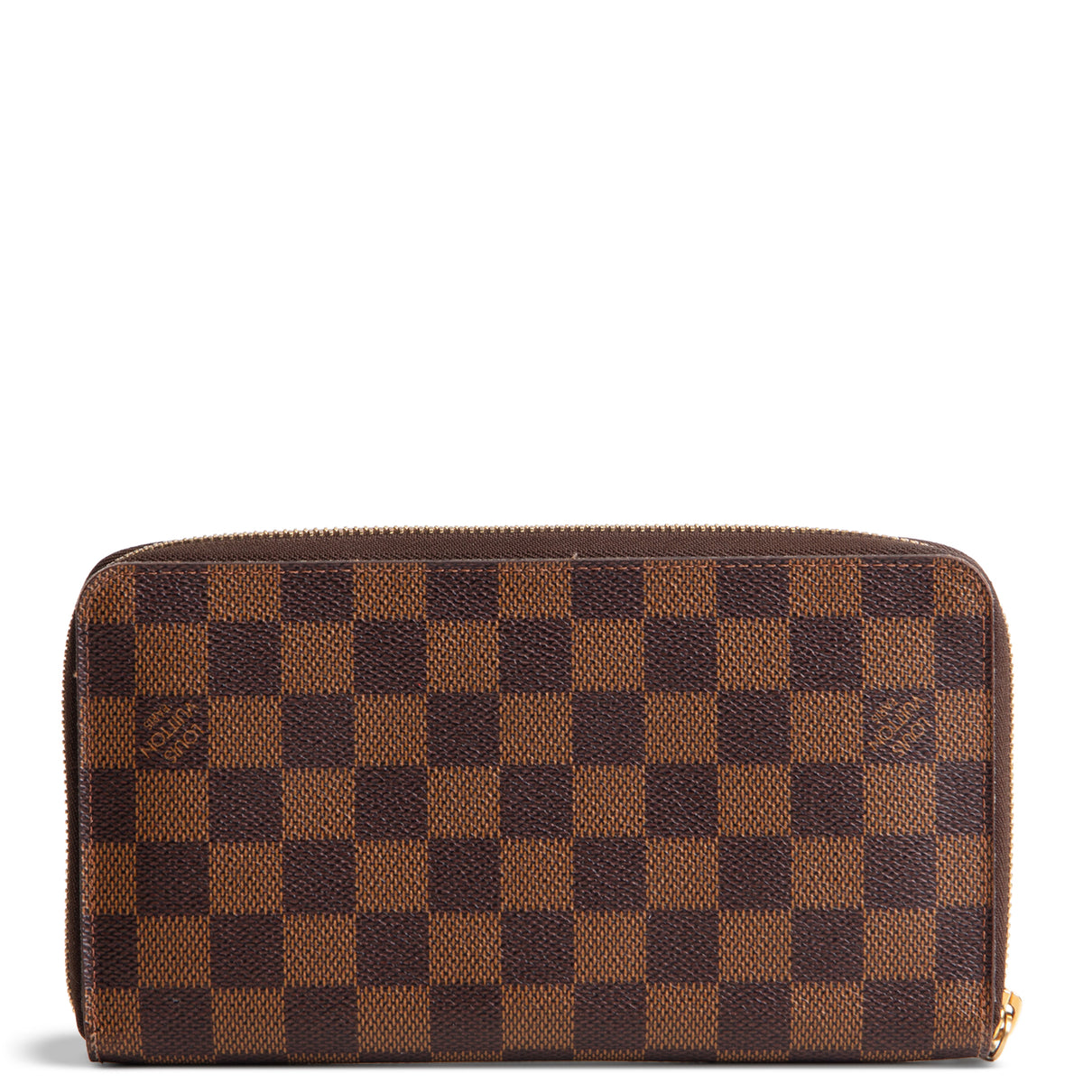 LOUIS VUITTON Damier Ebene Organizer Zippy Wallet - OUTLET FINAL SALE