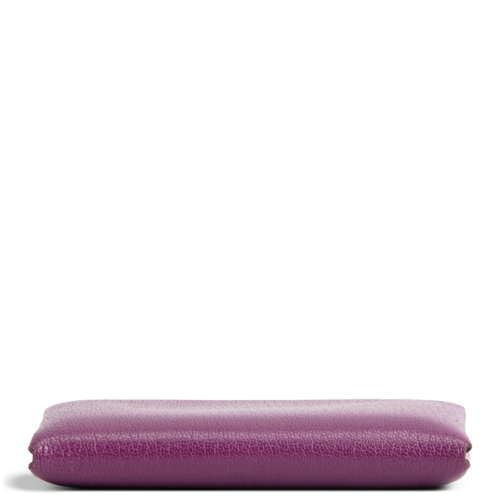 HERMES Calvi Duo Card Holder - Purple