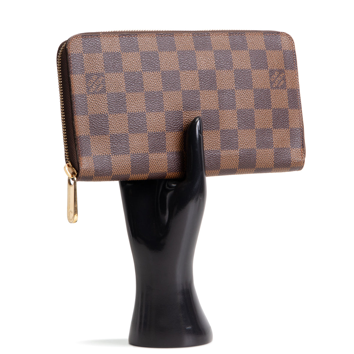 LOUIS VUITTON Damier Ebene Organizer Zippy Wallet - OUTLET FINAL SALE