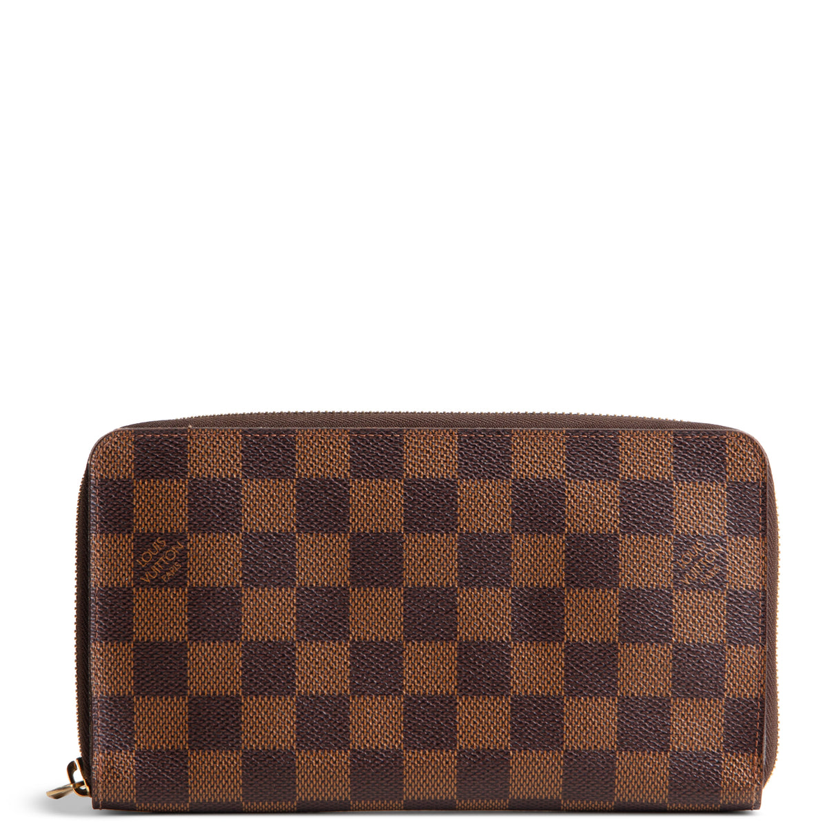 LOUIS VUITTON Damier Ebene Organizer Zippy Wallet - OUTLET FINAL SALE
