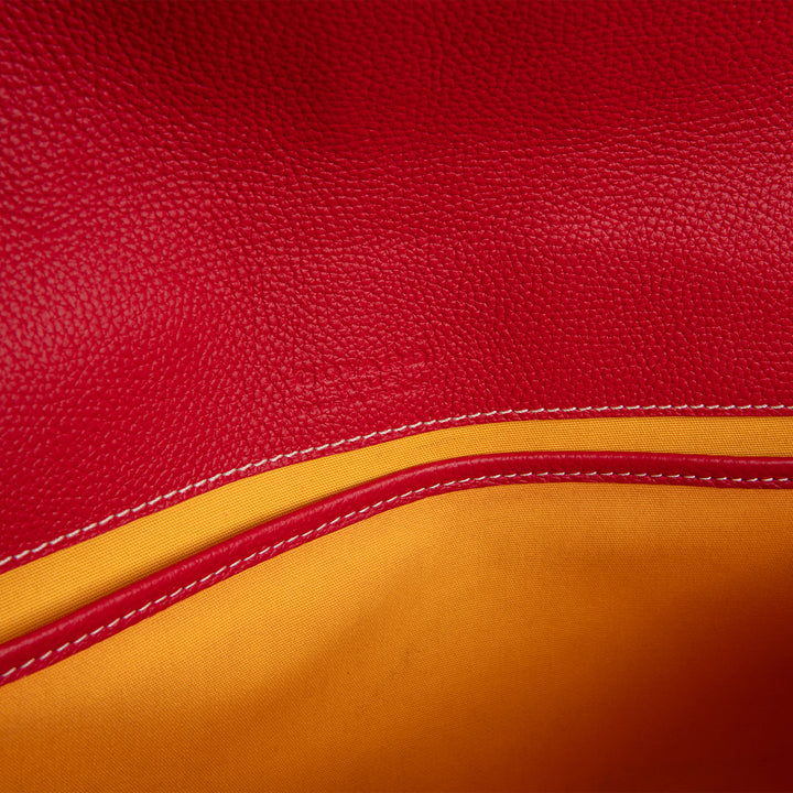 GOYARD Goyardine Belvedere Messenger MM - Red