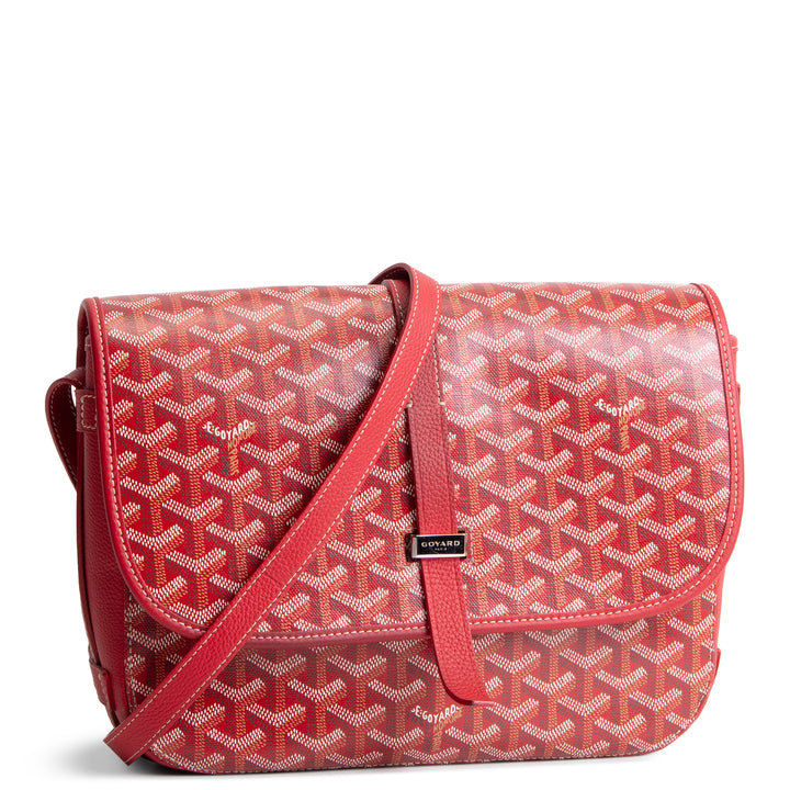 GOYARD Goyardine Belvedere Messenger MM - Red