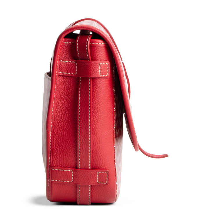 GOYARD Goyardine Belvedere Messenger MM - Red