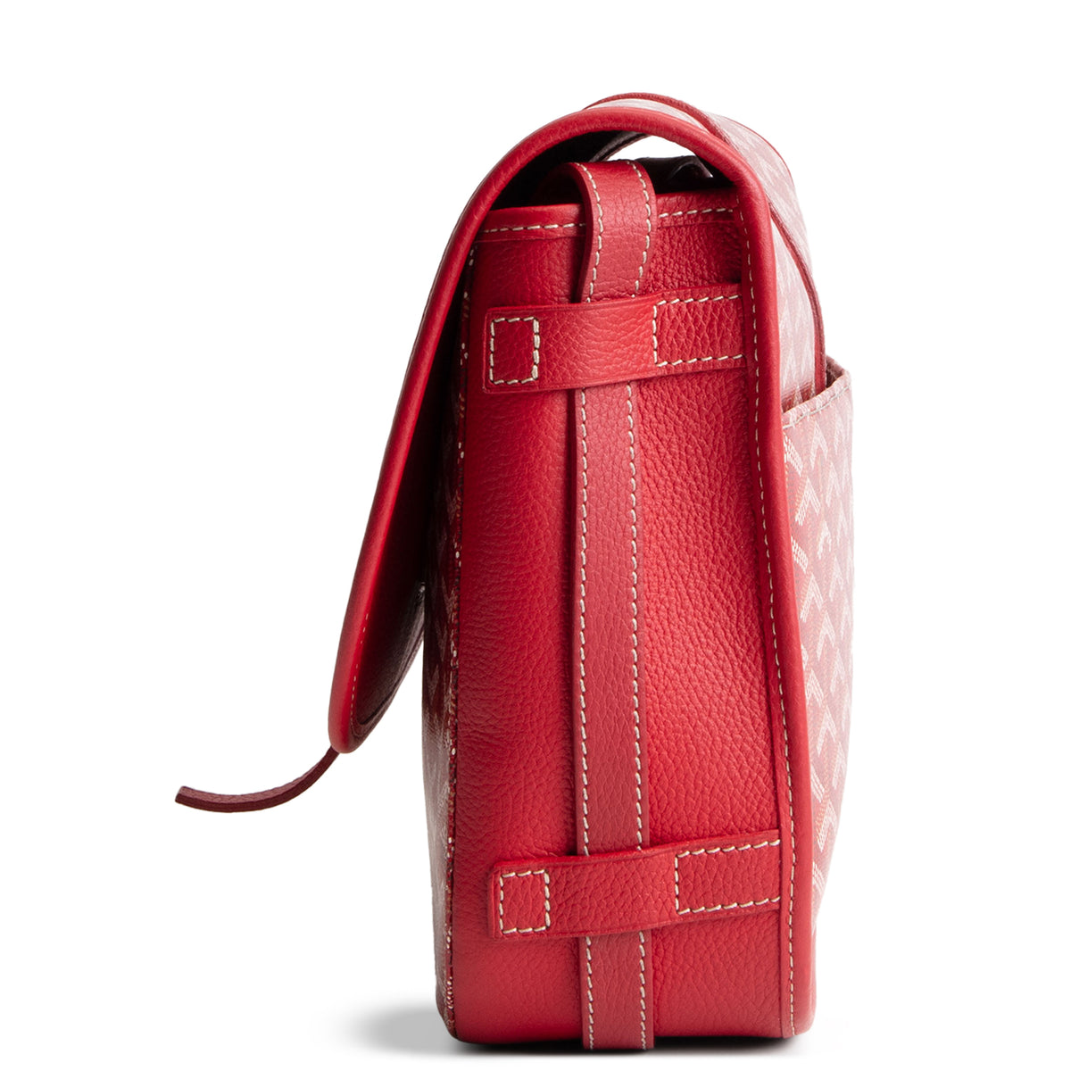 GOYARD Goyardine Belvedere Messenger MM - Red