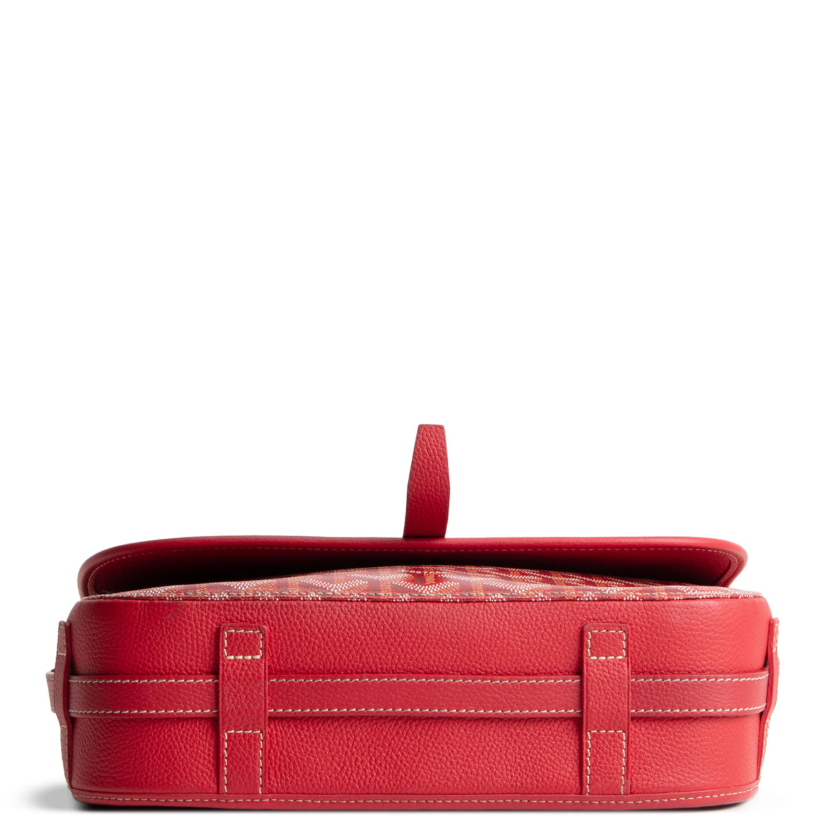 GOYARD Goyardine Belvedere Messenger MM - Red
