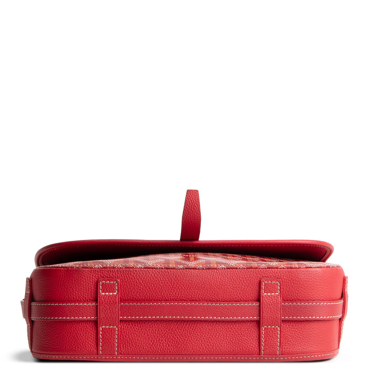 GOYARD Goyardine Belvedere Messenger MM - Red