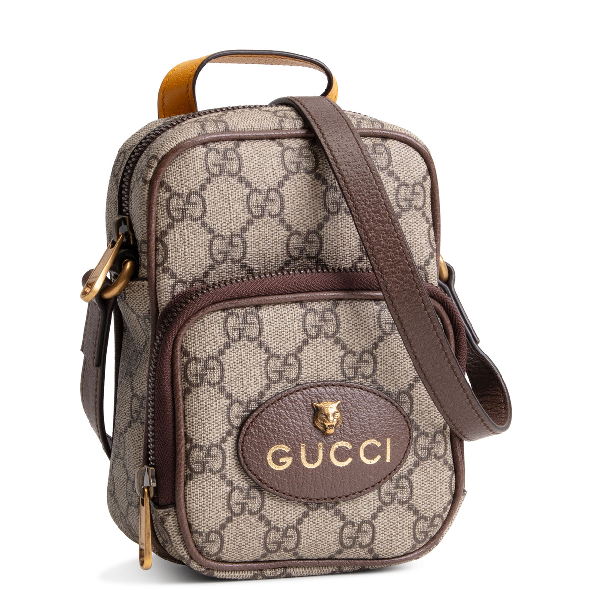 GUCCI Mini Neo Vintage Double Zip Messenger Bag