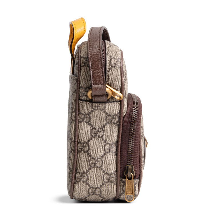 GUCCI Mini Neo Vintage Double Zip Messenger Bag