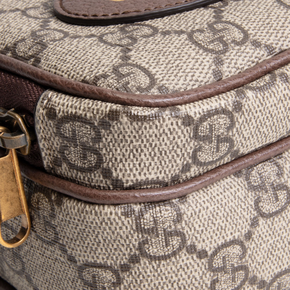 GUCCI Mini Neo Vintage Double Zip Messenger Bag