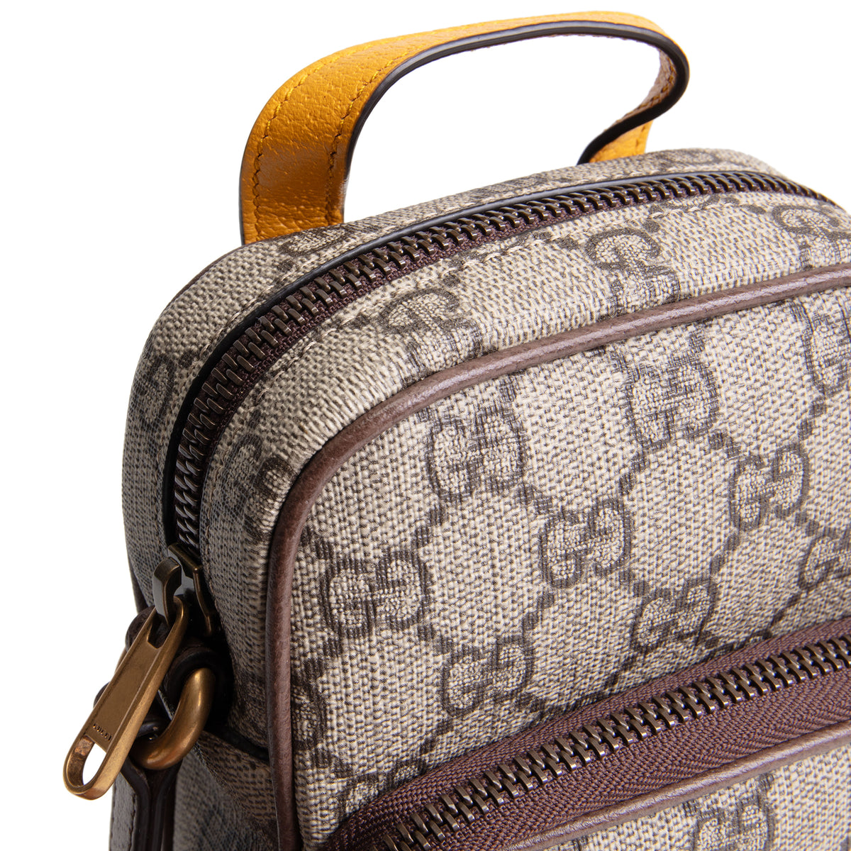 GUCCI Mini Neo Vintage Double Zip Messenger Bag