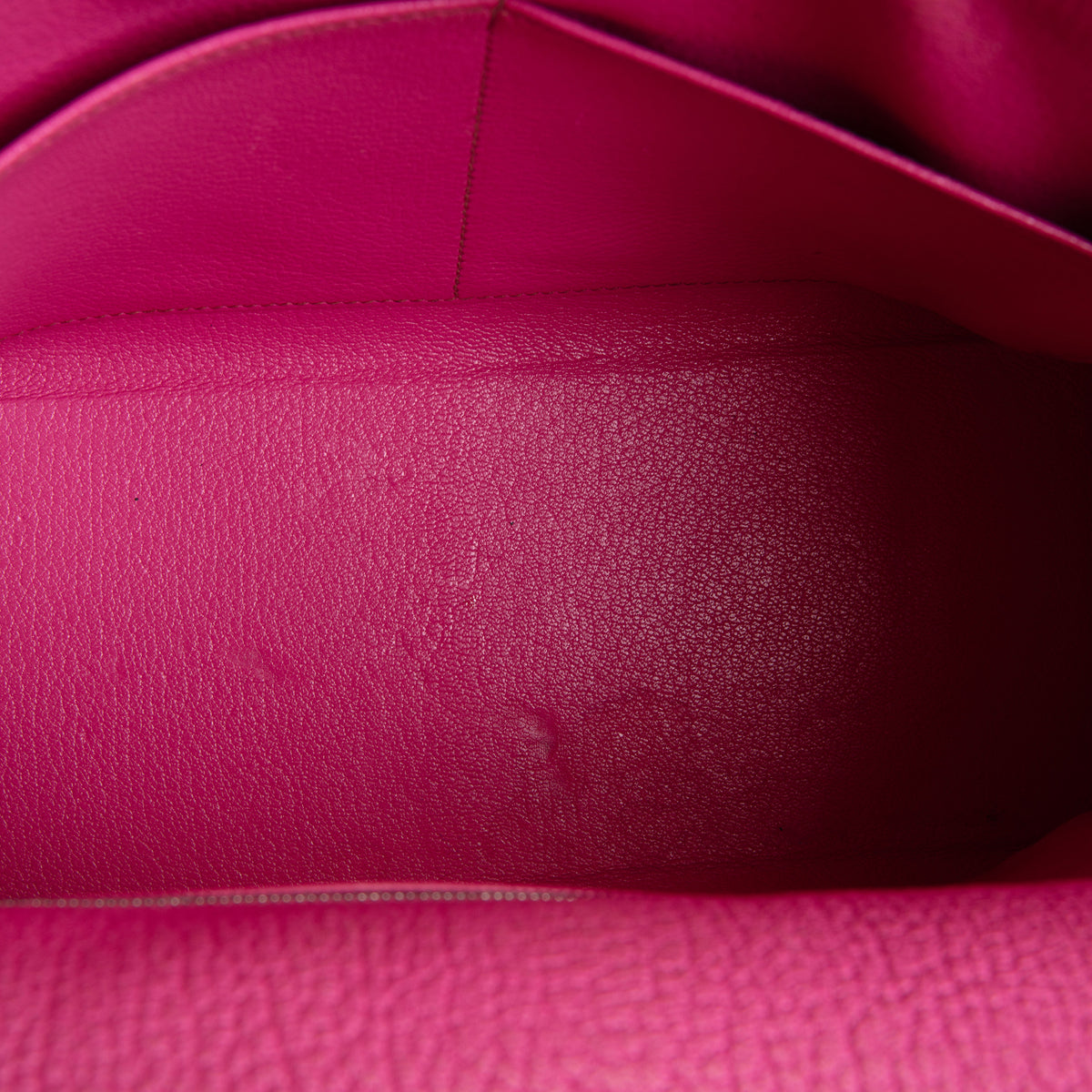 HERMES Kelly 28 Chevre Mysore Sellier - Pink