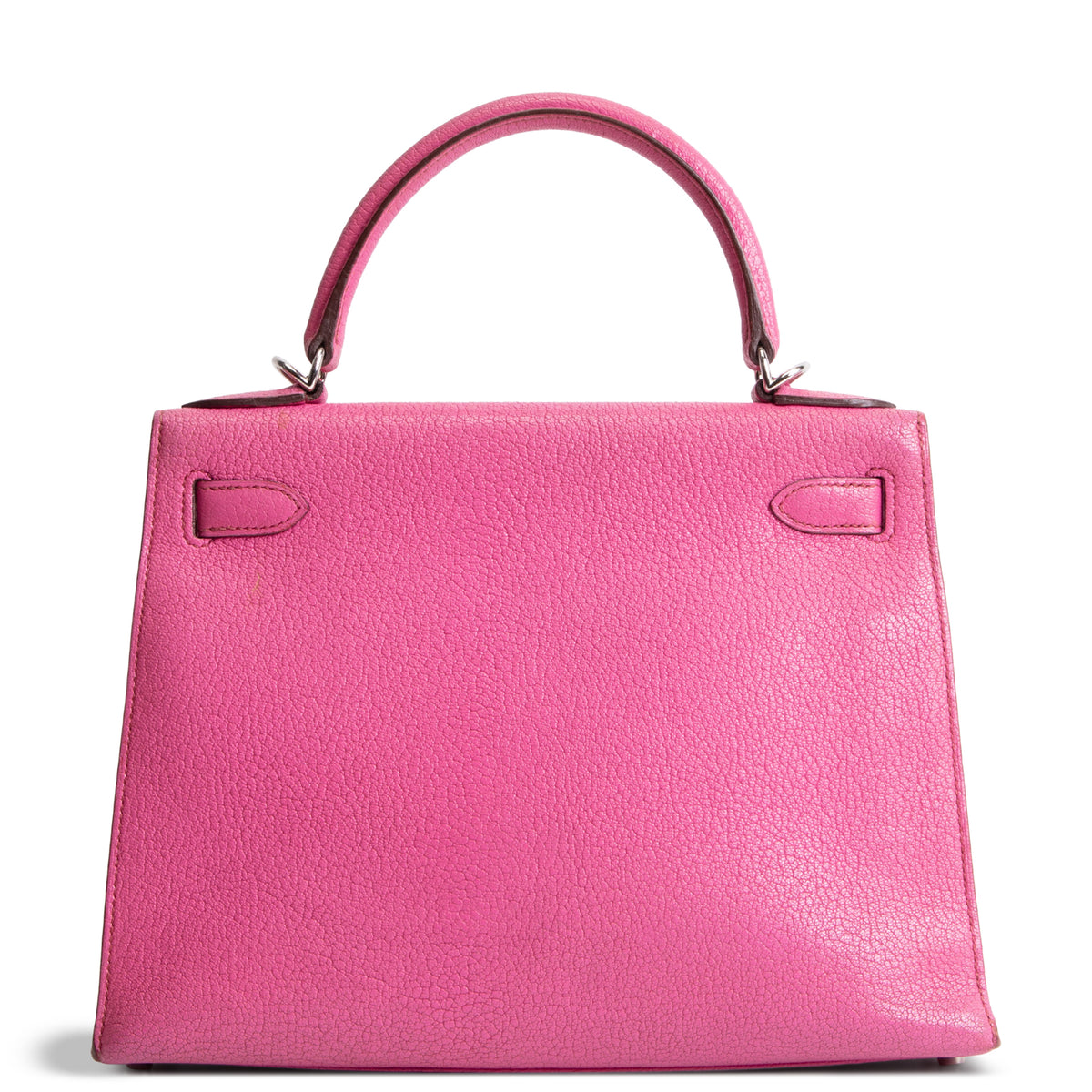 HERMES Kelly 28 Chevre Mysore Sellier - Pink