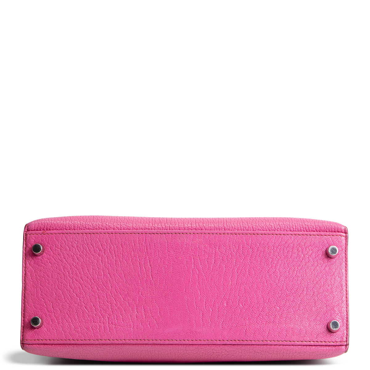 HERMES Kelly 28 Chevre Mysore Sellier - Pink