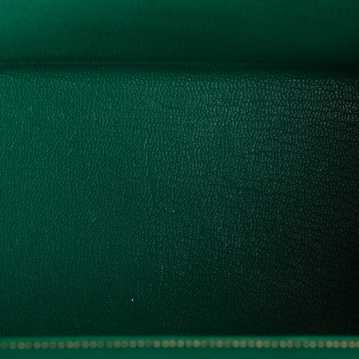 HERMES Kelly 25 Epsom Sellier - Vert Jade