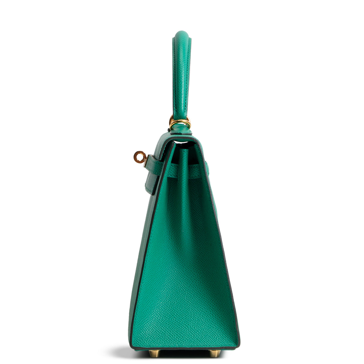 HERMES Kelly 25 Epsom Sellier - Vert Jade